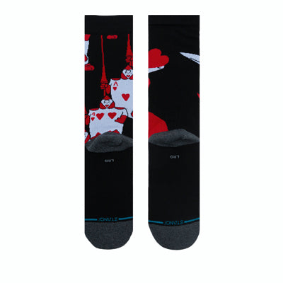 Alice In Wonderland Off With Their Heads Crew Socks