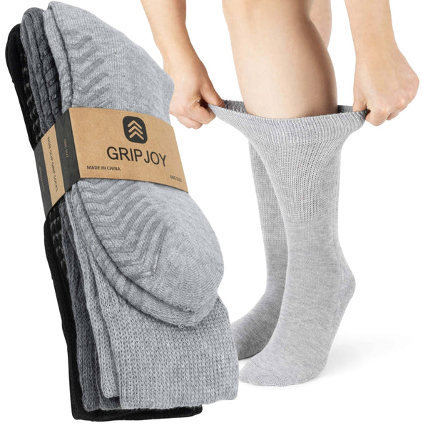 Diabetic Grip Socks - 3 pairs
