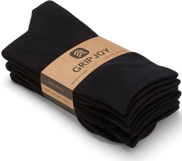 Black Original Crew Non-Slip Socks - 3 pairs