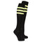 Black Lime Stripe Knee High Socks