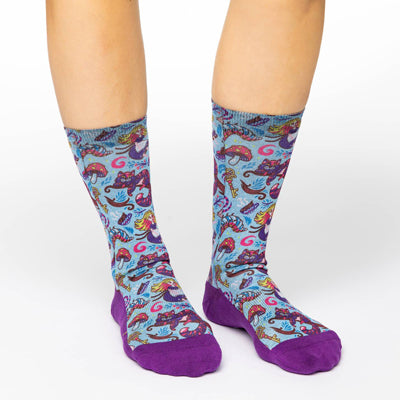 Alice In Wonderland Socks