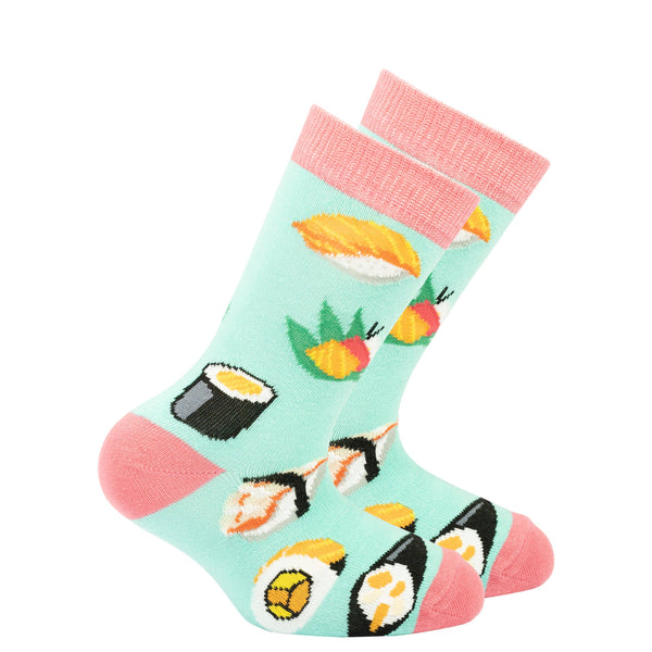 Kid's Sushi Time Crew Socks