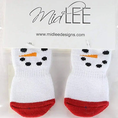 Snowman Socks for Dogs