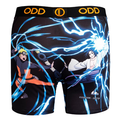 Naruto Vs Sasuke - Mens Boxer Briefs