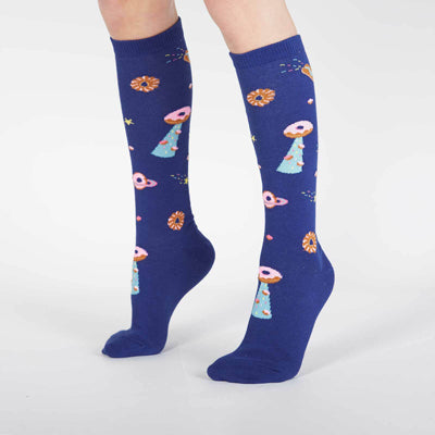 Glazed Galaxy Junior Knee Socks