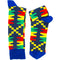 Apuskeleke African Kente Socks