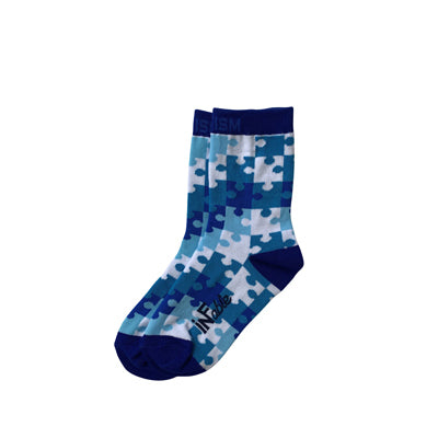 Autism Awareness Big Kids Socks