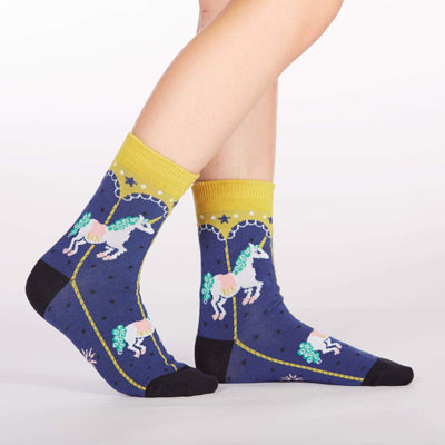 Carousel Junior Crew Socks