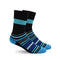 Diabetic Socks - Blue Stripes