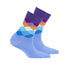 Dream Purple Diamond Kids Crew Socks