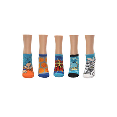 Dragon Ball Super Kids 5 Pair Lowcut Socks