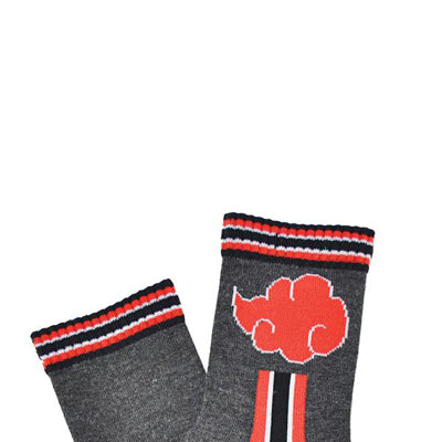 Naruto Shippuden Kids Cloud Symbol Athletic Crew Sock
