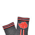 Naruto Shippuden Kids Cloud Symbol Athletic Crew Sock