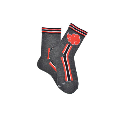Naruto Shippuden Kids Cloud Symbol Athletic Crew Sock