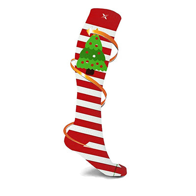 Peppermint Tree Compression Socks