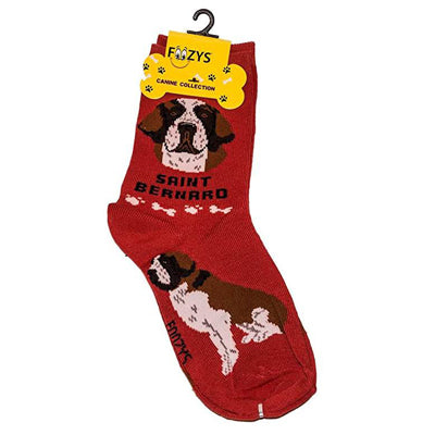 Saint Bernard Socks