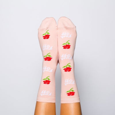 F*ck Off Crew Socks - Women's