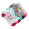 Women's Wine Time Ankle Socks Six Pair Pack
