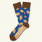 Laugh S'more Worry Less Everyday Socks
