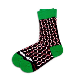 Men's Women's Galactic Geometric Pattern Socks