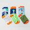 Organic Adult Socks - Out of This World - 3 pairs