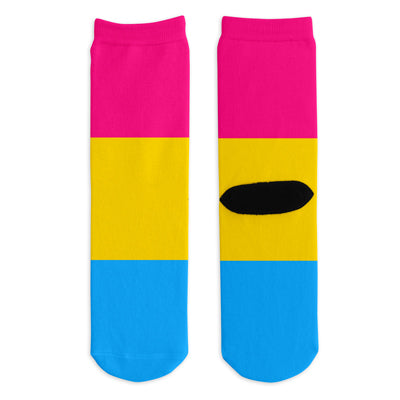 Pansexual Pride Flag Socks