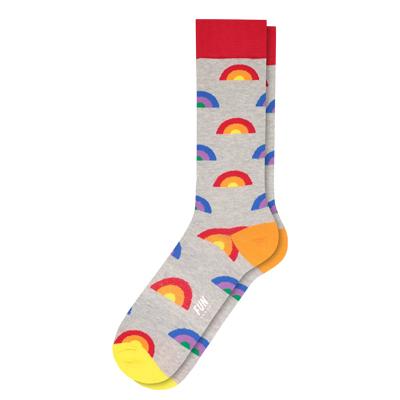 Men's Rainbow Crew Socks