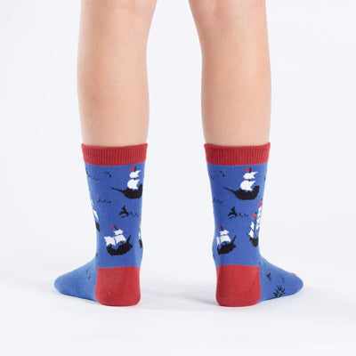 Ship Shape Junior Crew Socks