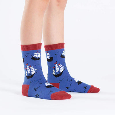 Ship Shape Junior Crew Socks