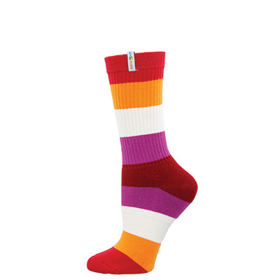 Lesbian Pride Athletic Socks