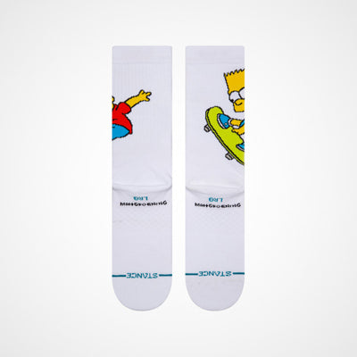 Bart Simpson Crew Socks