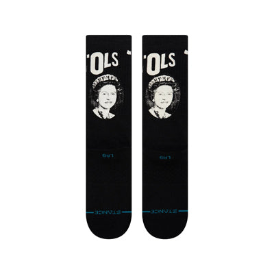 God Save the Queen Crew Socks