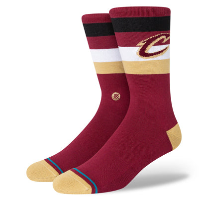 Cleveland Cavaliers Stripe Crew Socks