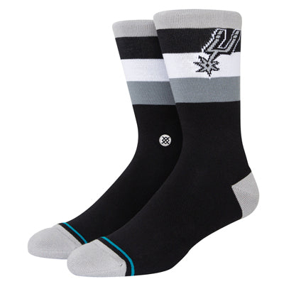 San Antonio Spurs Stripe Crew Socks