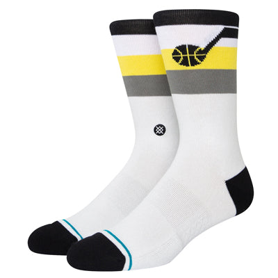 Utah Jazz Stripe Crew Socks