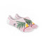 Tropical No Show Socks - Pink