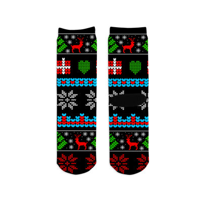 Ugly Sweater Kids Crew Socks