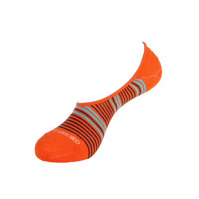 Railorad Stripe - No Show Socks