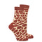 Women's Giraffe Crew Socks