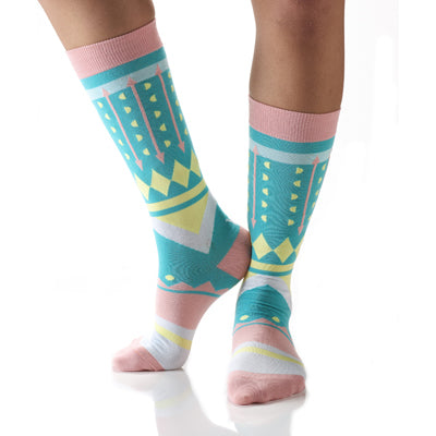 “Aztec” Women’s Novelty Knee-High Socks