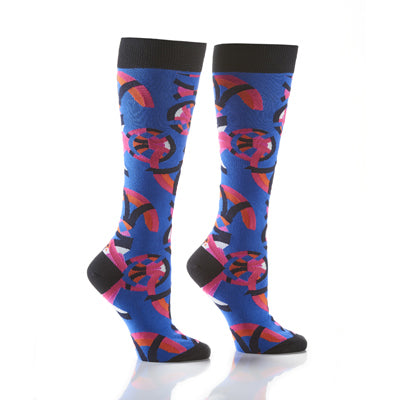 “Kaledooscope” Women’s Novelty Knee-High Socks