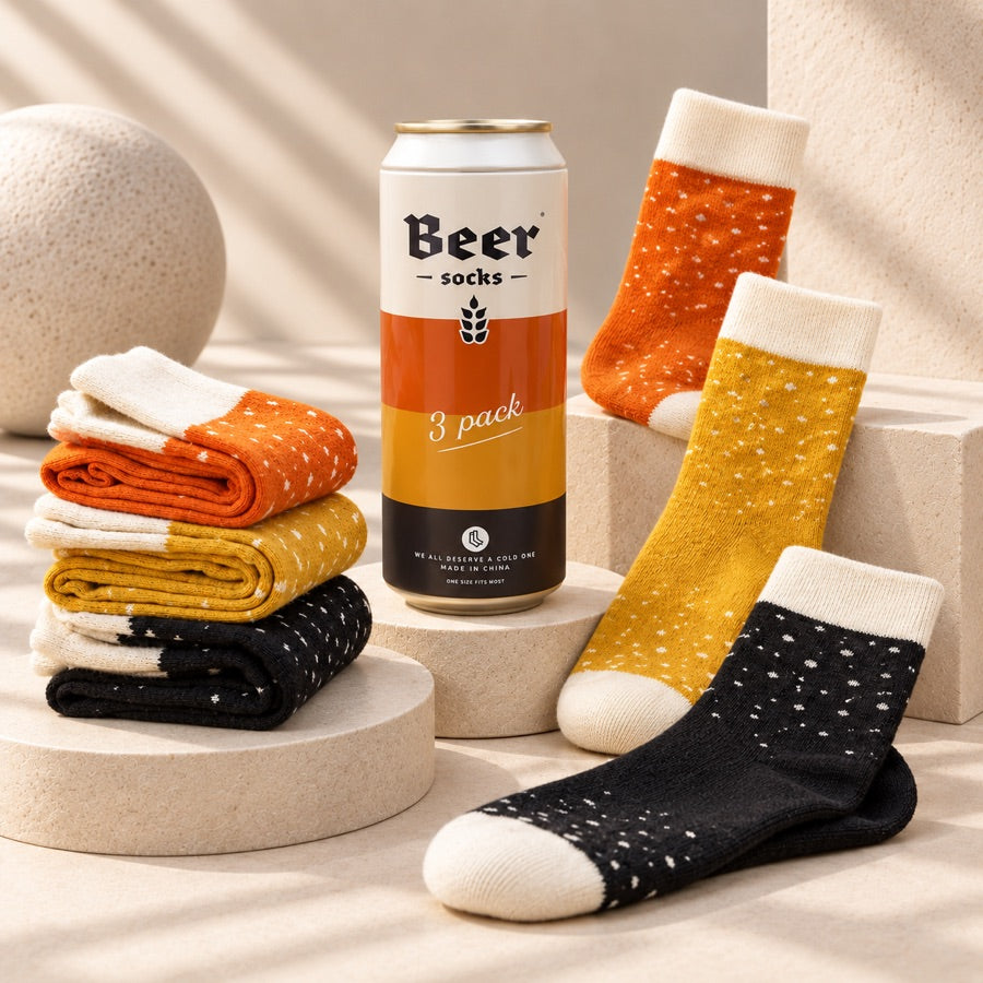 Beer Socks 3 Pack