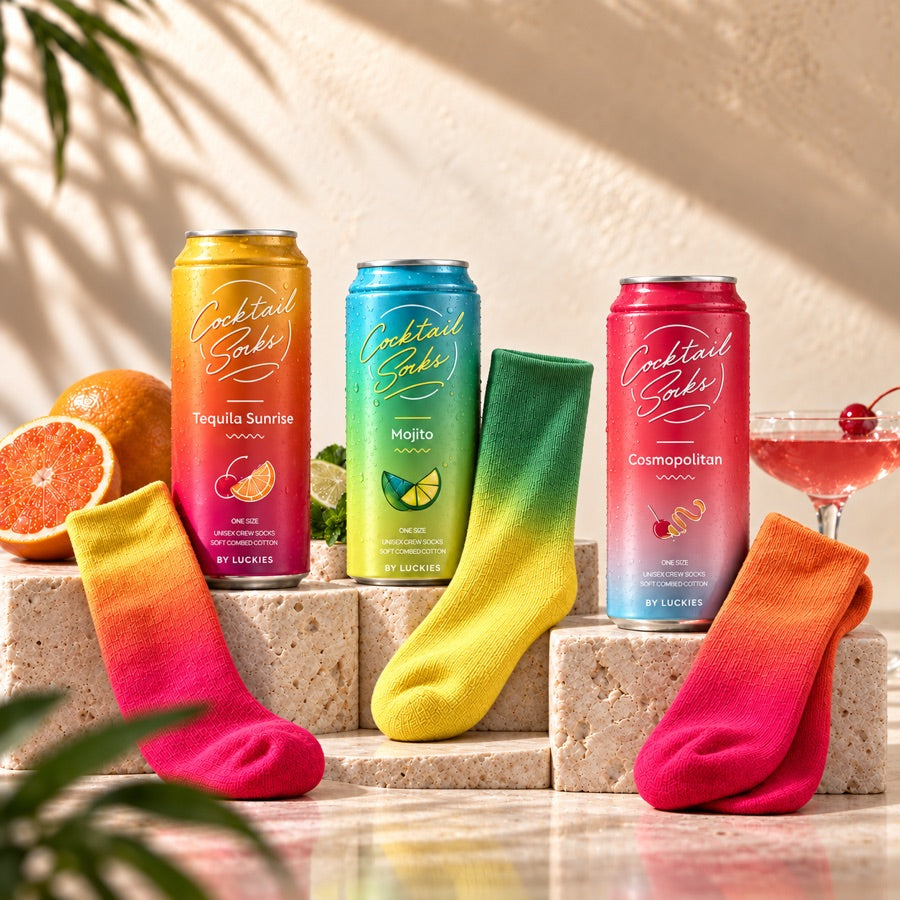Cocktail Socks - Mojito