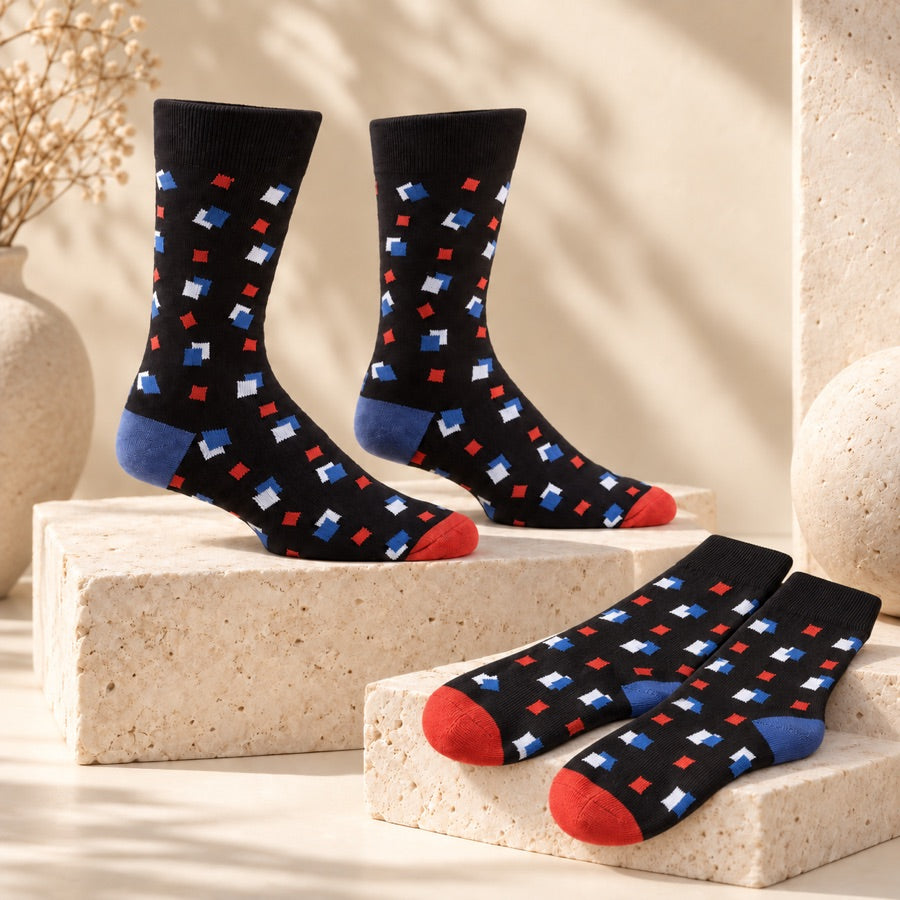 Get Well Soon 2 Pair Pack Crew Socks in Gift Tin