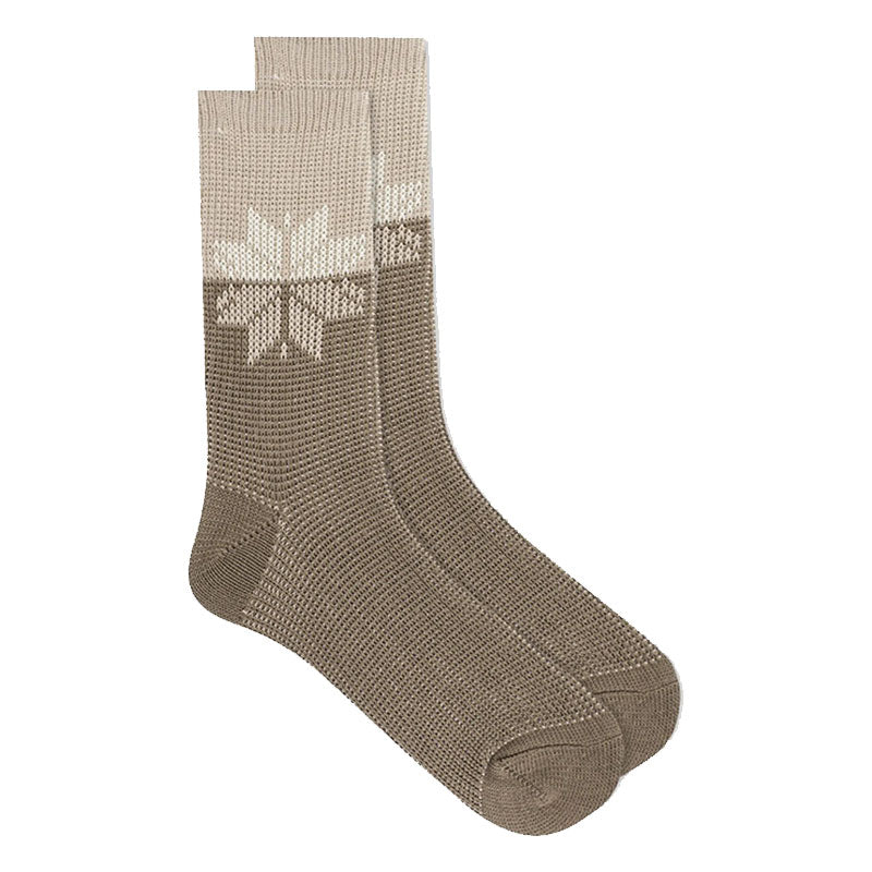 Women's Soft and Dreamy Snowflake Pattern Boot Crew Socks