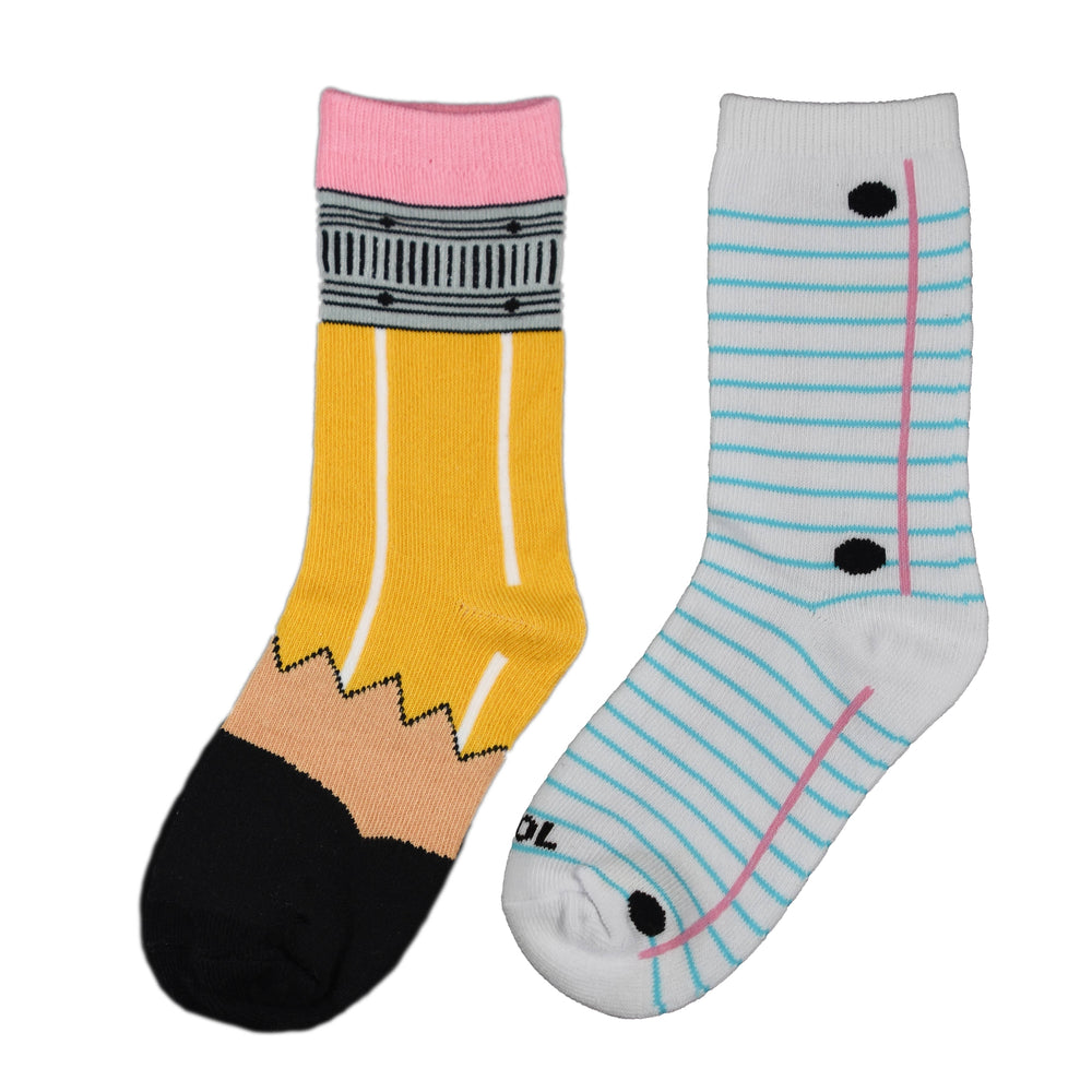 Pencil & Paper Kids Socks