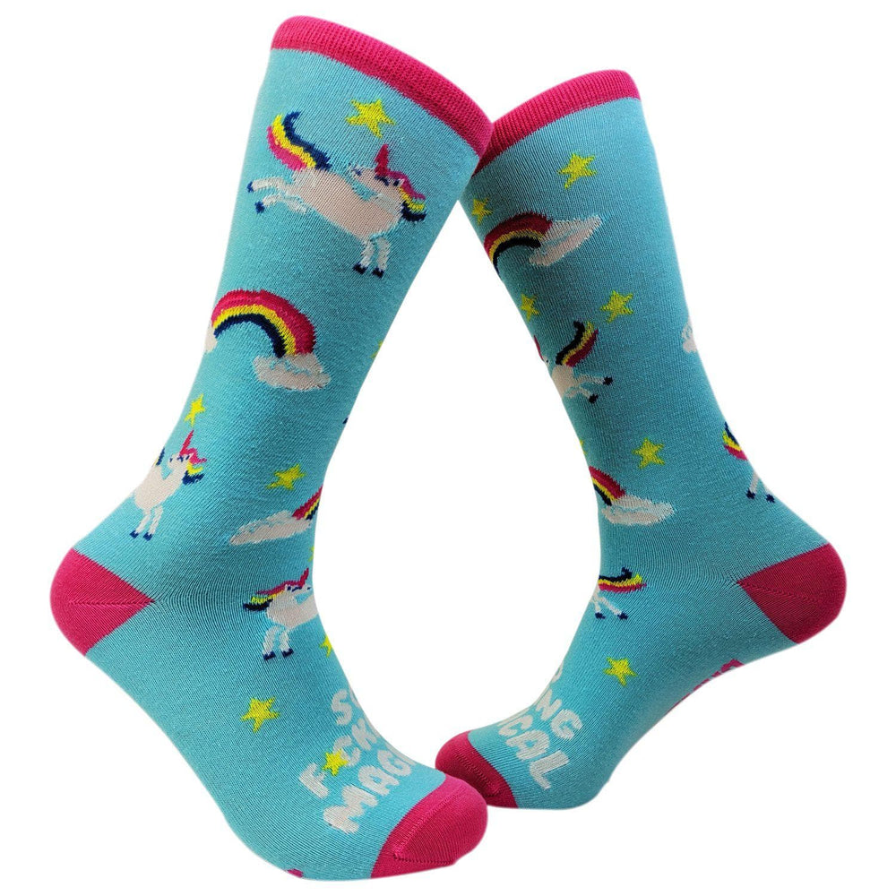 Women F*cking Magical Socks Funny Unicorn Sock for Girls