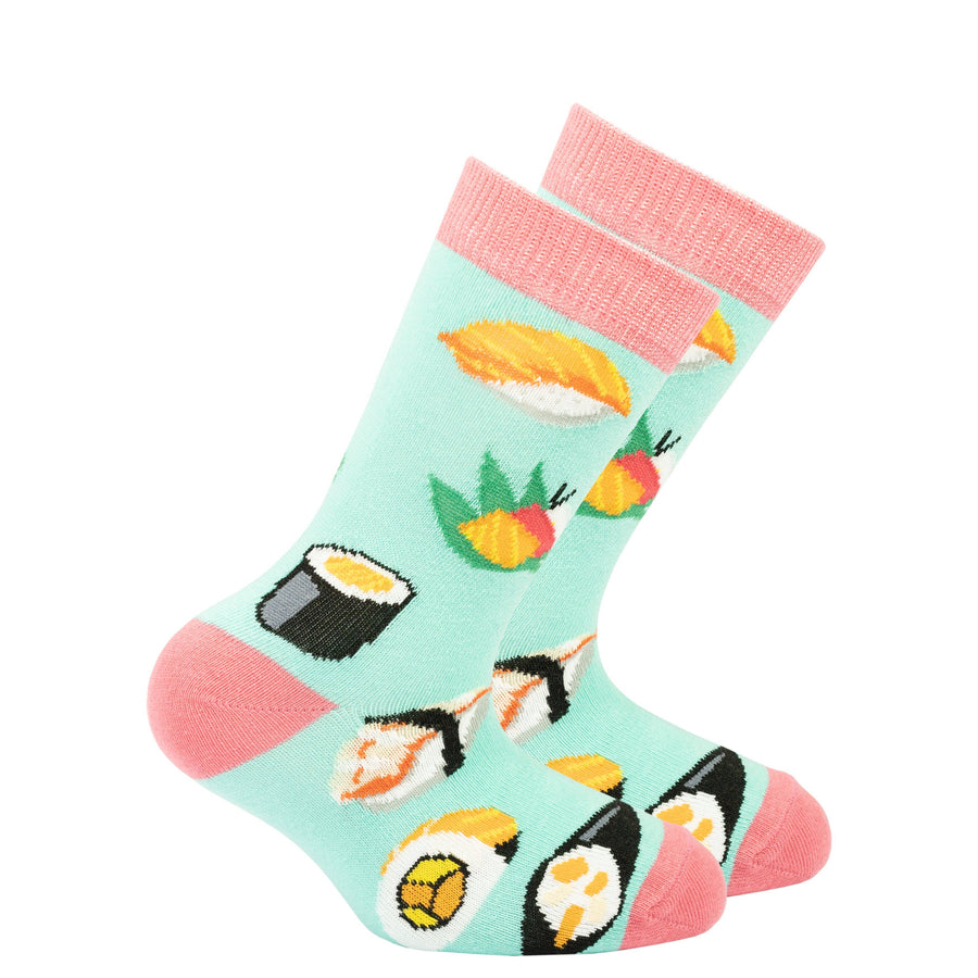 Kid's Sushi Time Crew Socks
