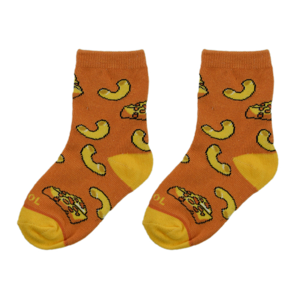 Mac N Cheezy Kids Socks