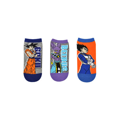 Dragon Ball Super 3 Pair Pack Lowcut Socks